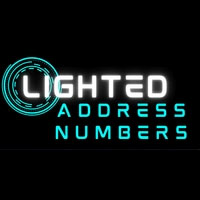 Lighted Address Numbers